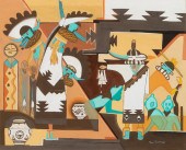 ROGER TSABETSAYE, UNTITLED (KA