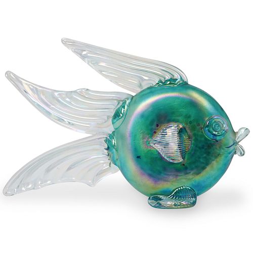 ROGER VINES SIGNED ART GLASS FISH