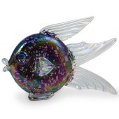 ROGER VINES SIGNED ART GLASS F