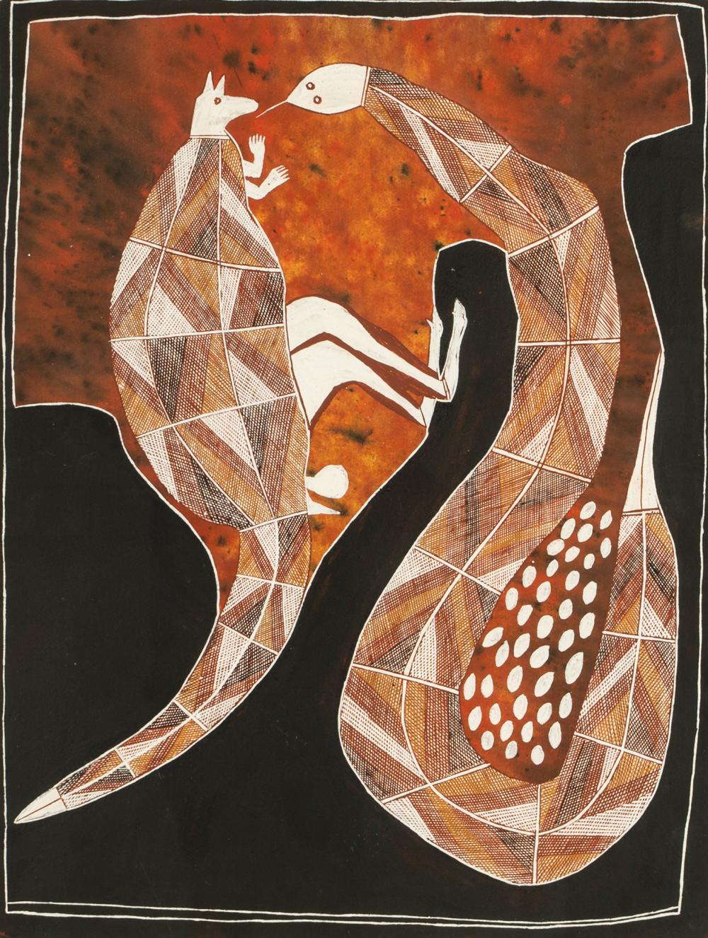 ROGER YILARAMA 2, ROCK WALLABY &