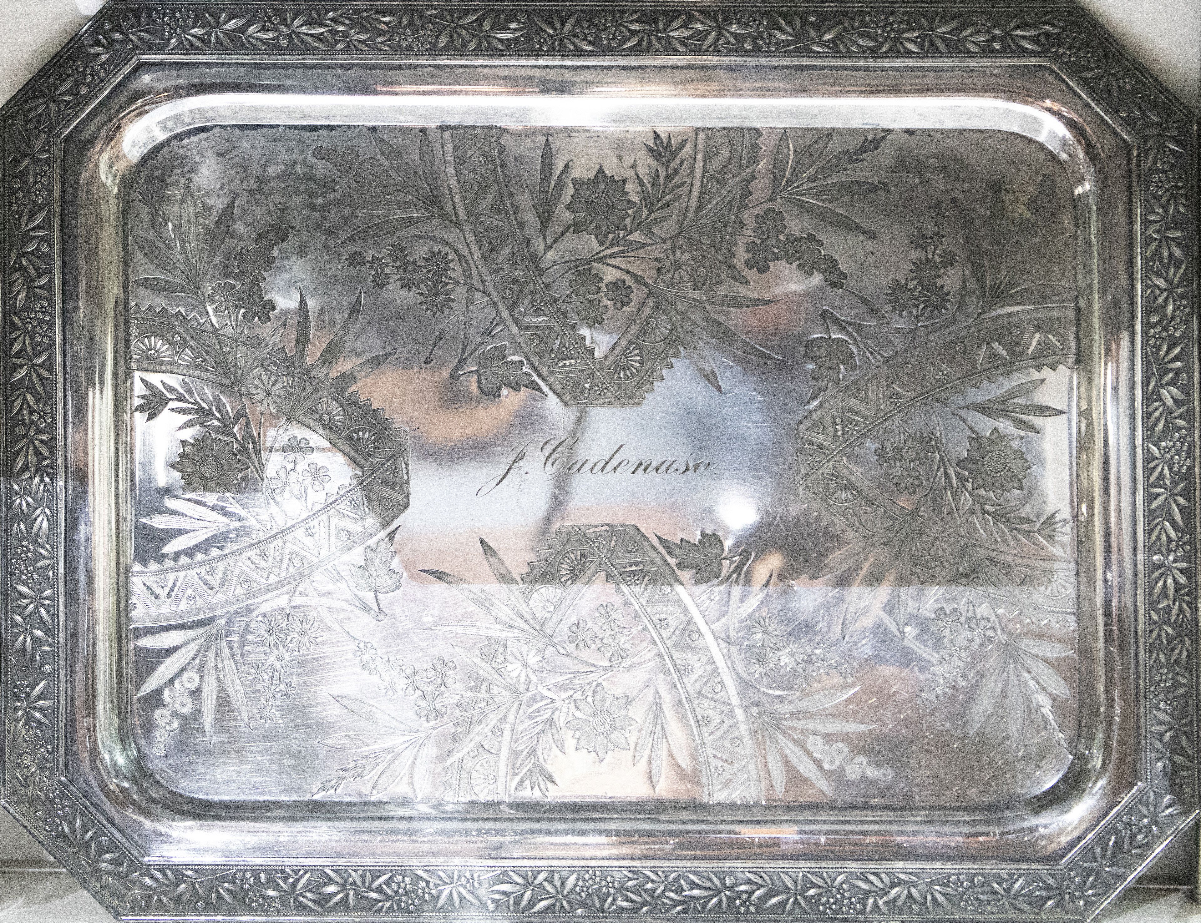 ROGERS BROTHERS OCTAGONAL SILVER