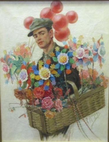ROGERS, T. O/C Flower Vendor with