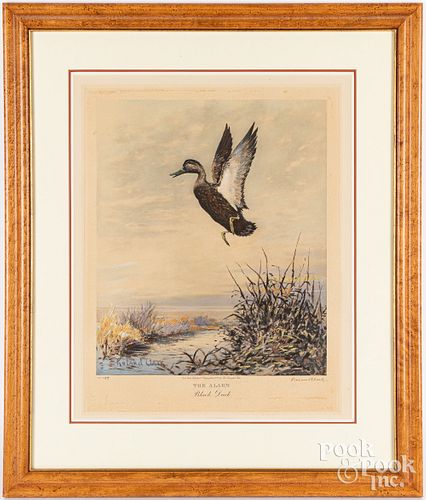 ROLAND CLARK SIGNED DUCK