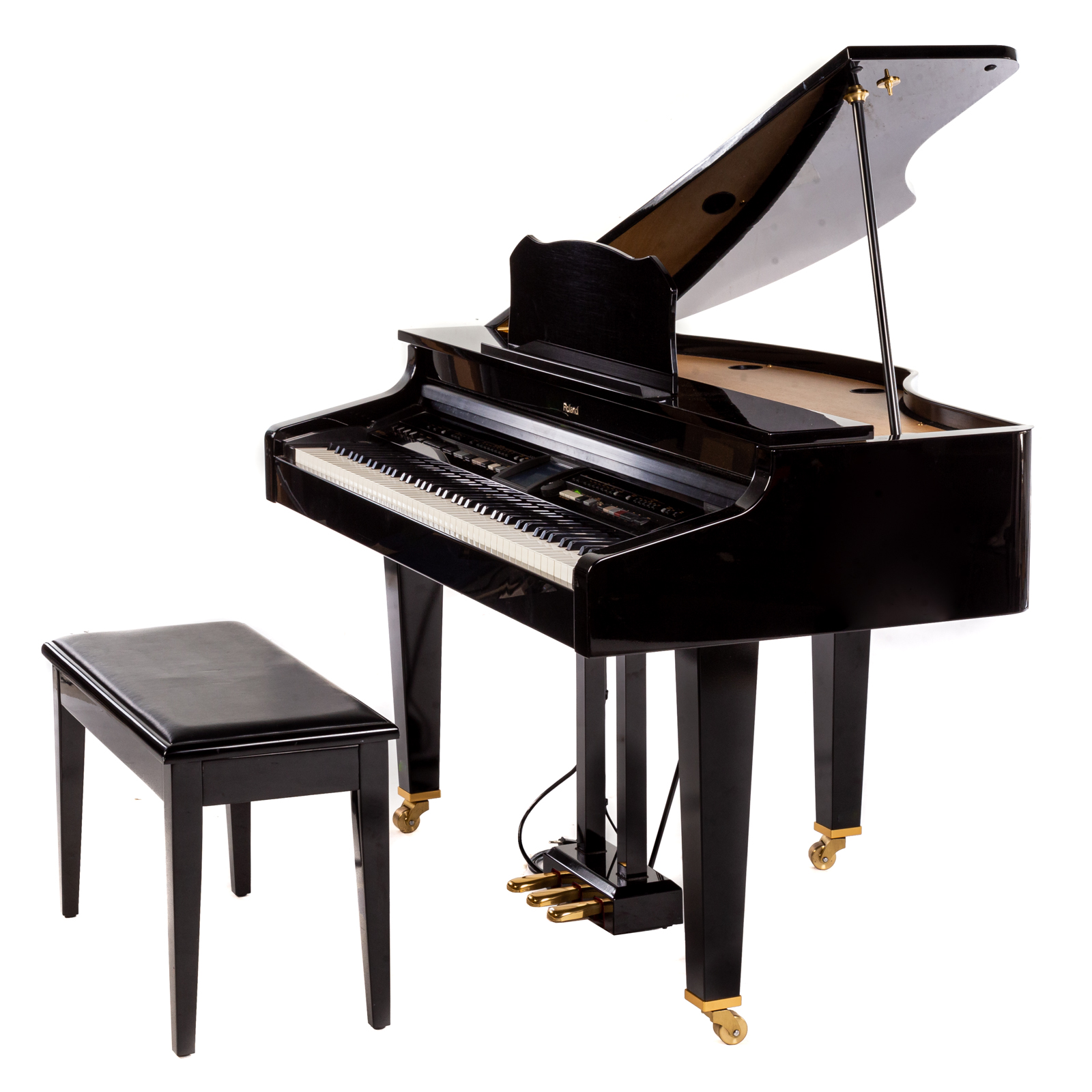 ROLAND EBONIZED MINI- DIGITAL GRAND