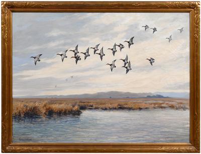 Roland H. Clark painting
