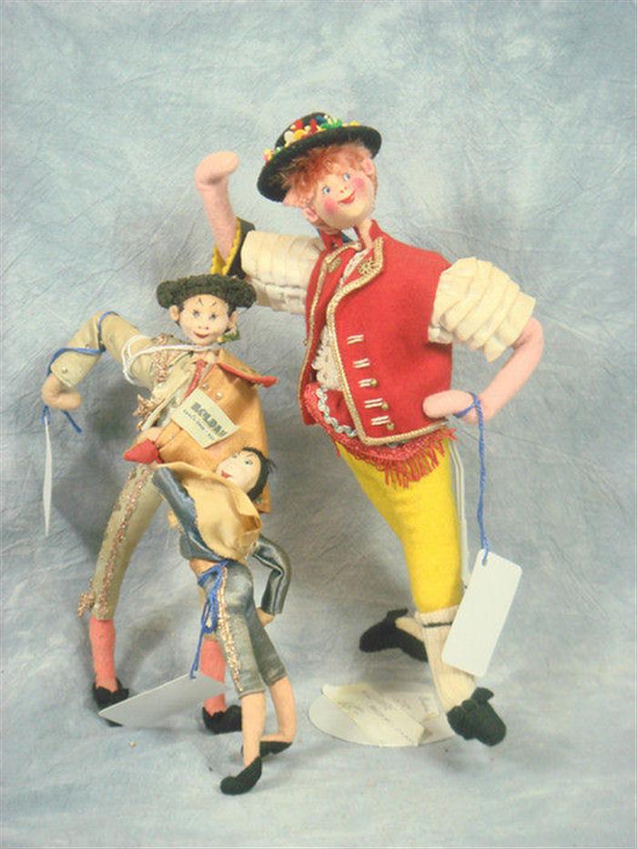 Roland Klumpe Dolls, 6 to 11 inches