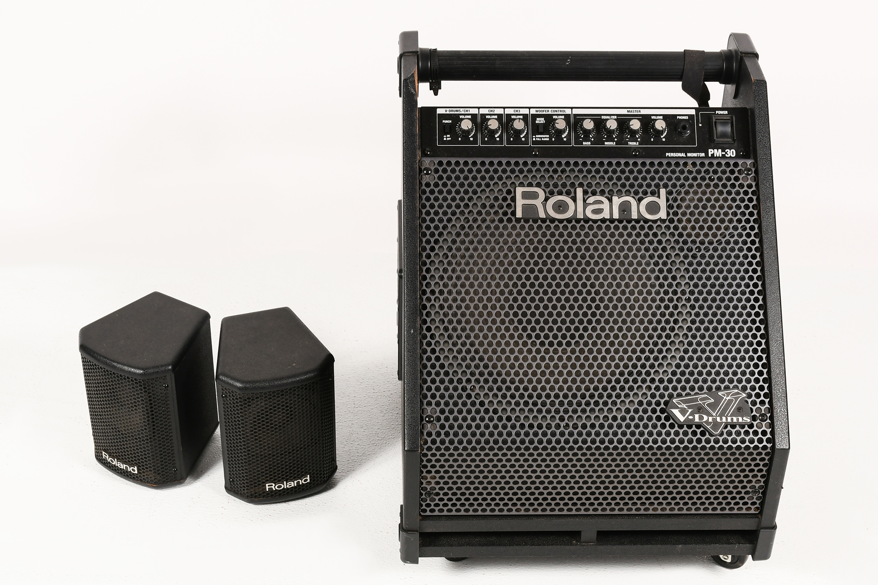 ROLAND PM-30 AMPLIFIER & 2