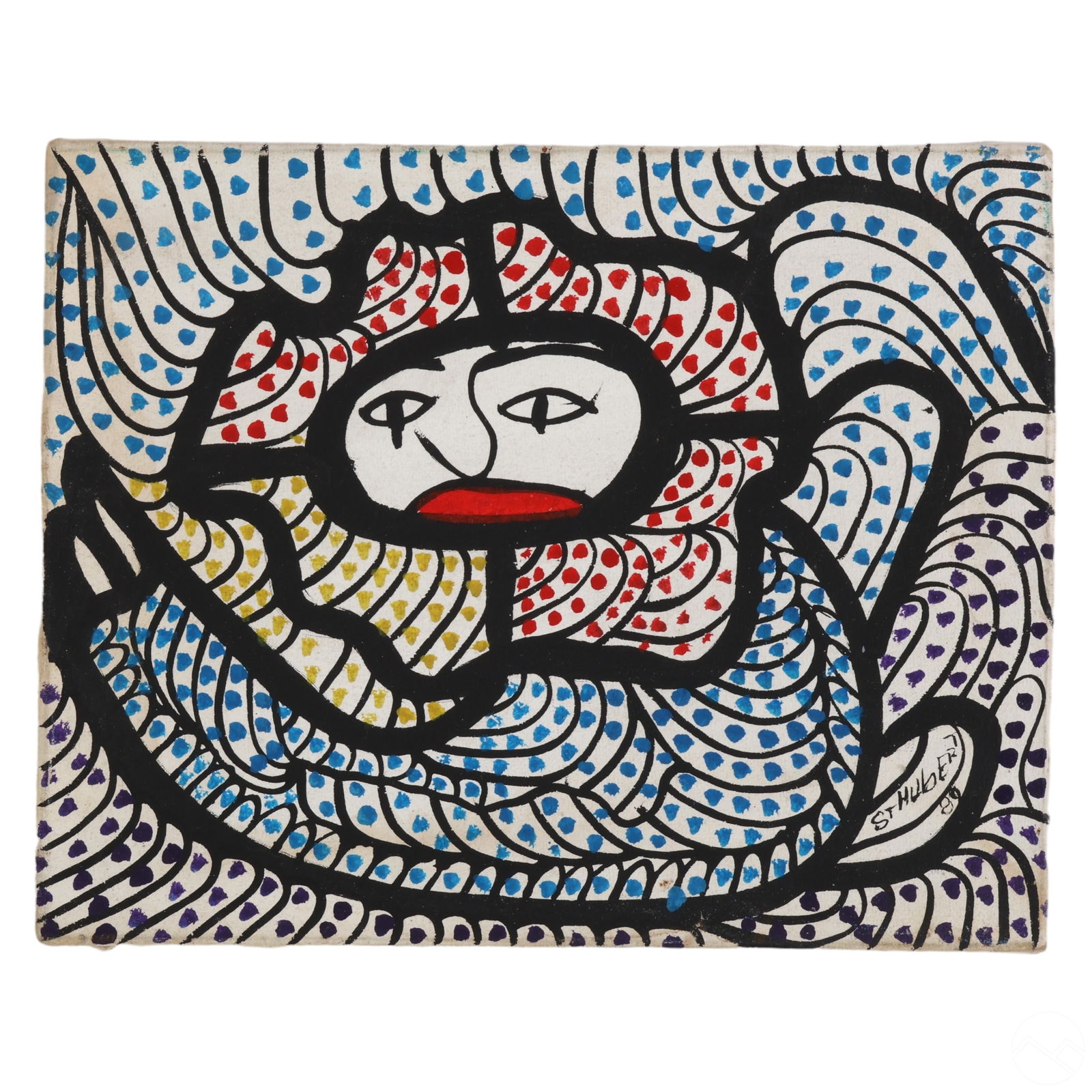ROLAND ST. HUBERT B.1951 HAITIAN
