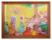 ROLAND WOODS JR. MIAMI OIL ON