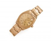 ROLEX 14K GOLD 'OYSTER PERPETU
