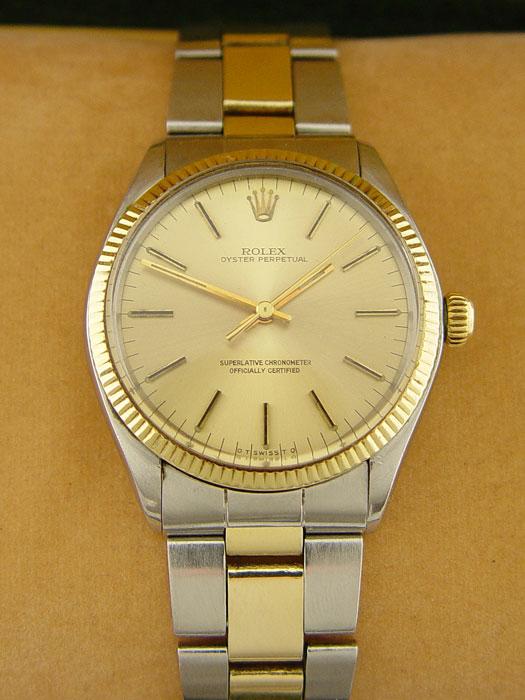 ROLEX 14K OYSTER PERPETUAL