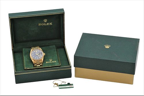 ROLEX 18 KARAT GOLD MEN'S