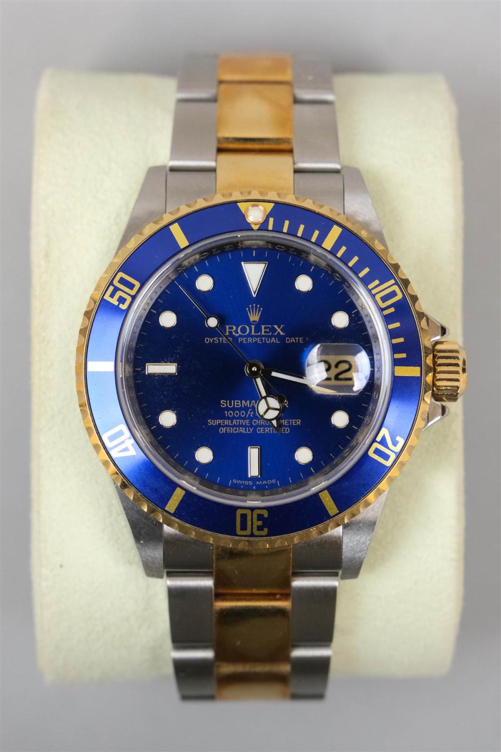 ROLEX 18K AND STAINLESS STEEL