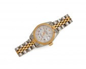 ROLEX 18K GOLD AND STAINLESS S