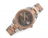 ROLEX 18K GOLD AND STAINLESS S