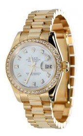 ROLEX 18KT. DIAMOND WATCH26mm