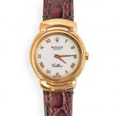 ROLEX CELLINI 18K GOLD LADIES