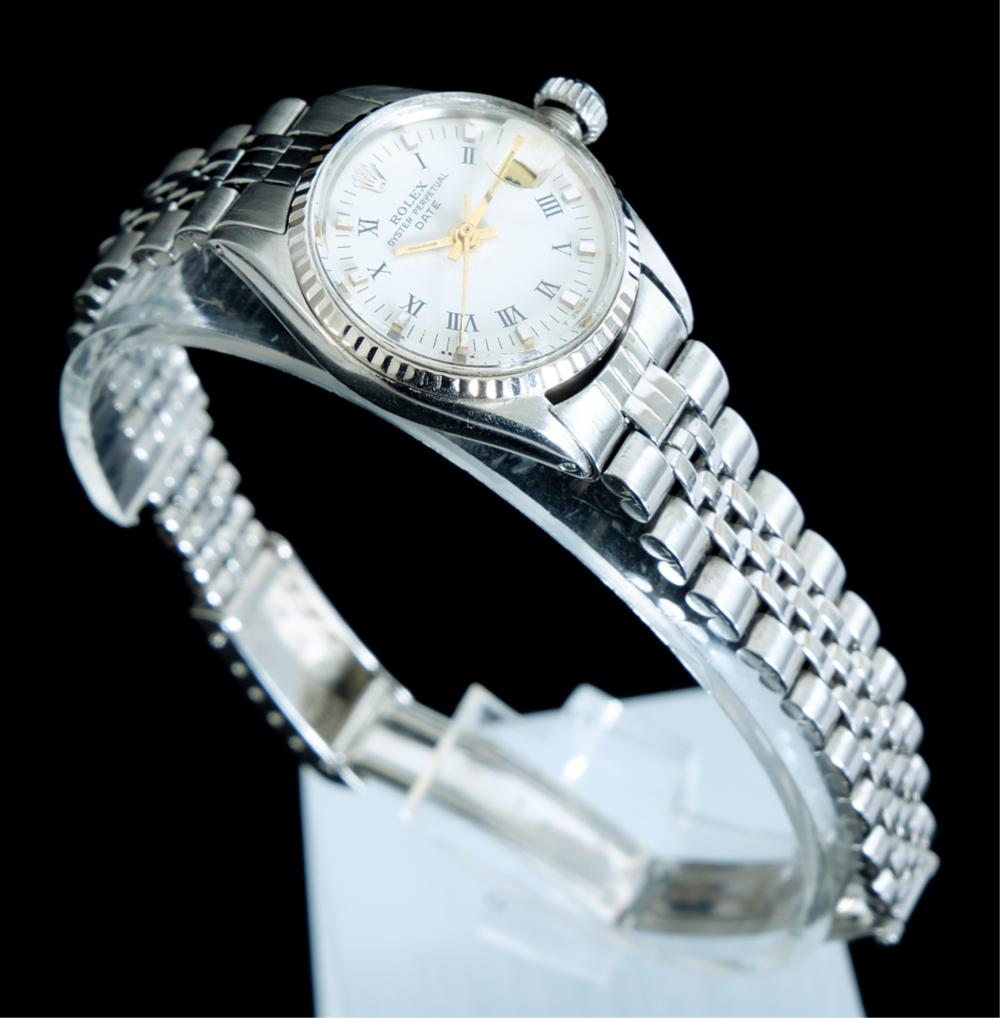 ROLEX DATE STAINLESS STEEL 24MM