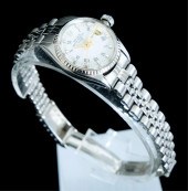 ROLEX DATE STAINLESS STEEL 24M