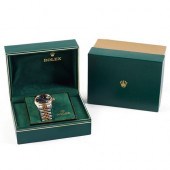 ROLEX DATEJUST 16013 GOLD & ST