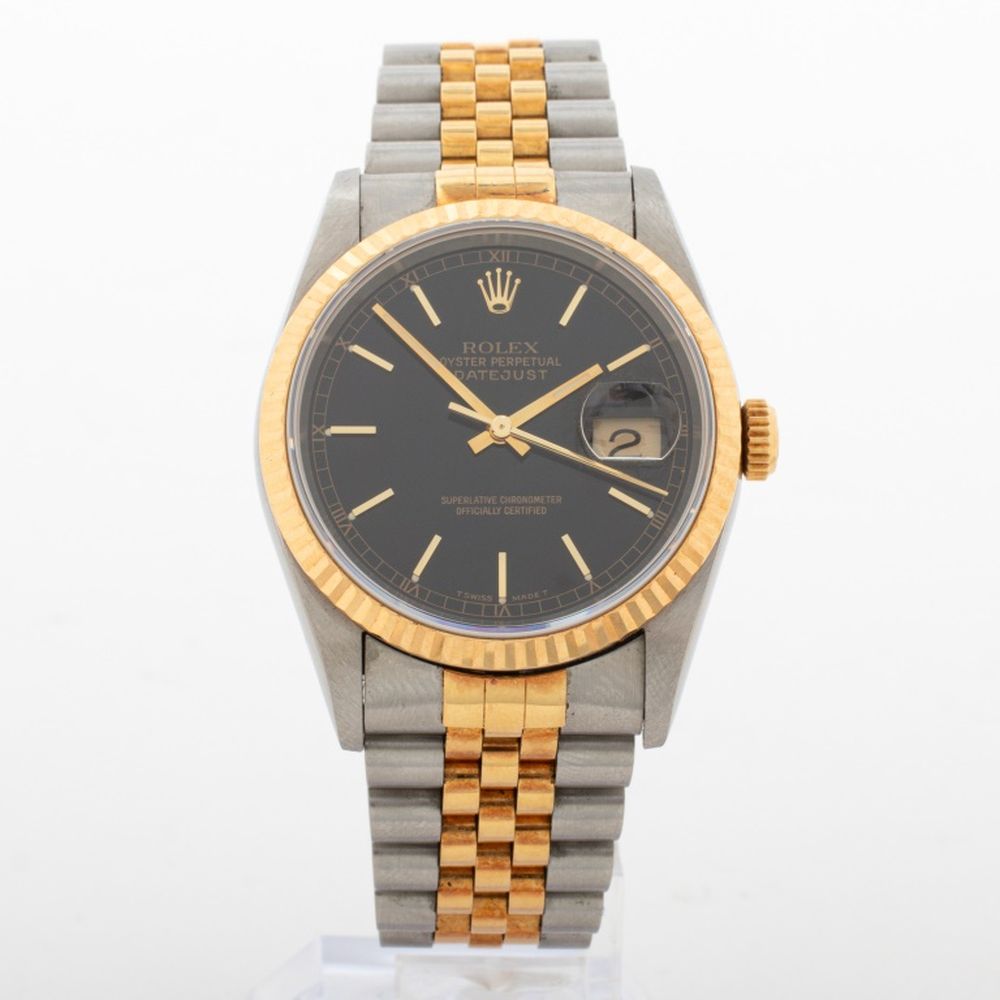 ROLEX DATEJUST 16233 STEEL 18K