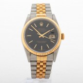 ROLEX DATEJUST 16233 STEEL 18K