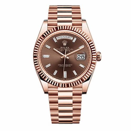 ROLEX DAY DATE 18K ROSE GOLD
