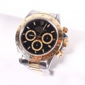 ROLEX DAYTONA 18K YG & S/S 165