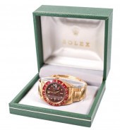 ROLEX GMT-MASTER 18K YG 6542 W