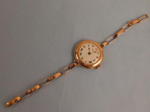 ROLEX LADIES 14K GOLD