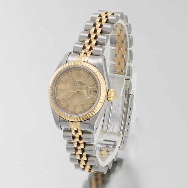 ROLEX LADIES' TWO TONE OYSTER