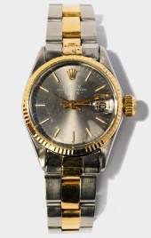 ROLEX LADY’S STAINLESS-STEEL A