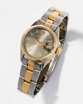 ROLEX LADY’S STAINLESS-STEEL A