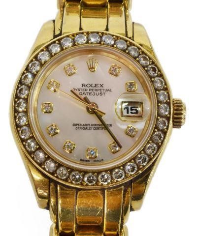 ROLEX MASTERPIECE PEARLMASTER