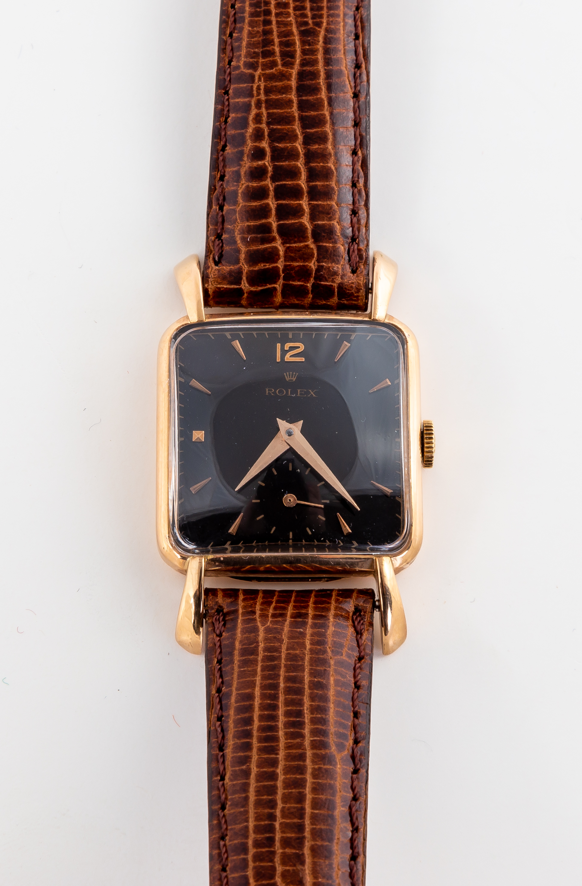 ROLEX MEN'S WATCH 18k pink gold.