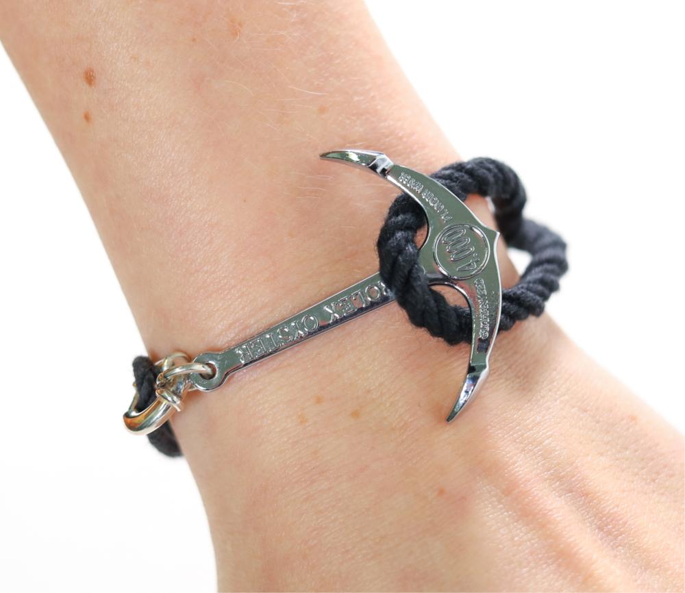 ROLEX OYSTER ANCHOR BLACK ROPE