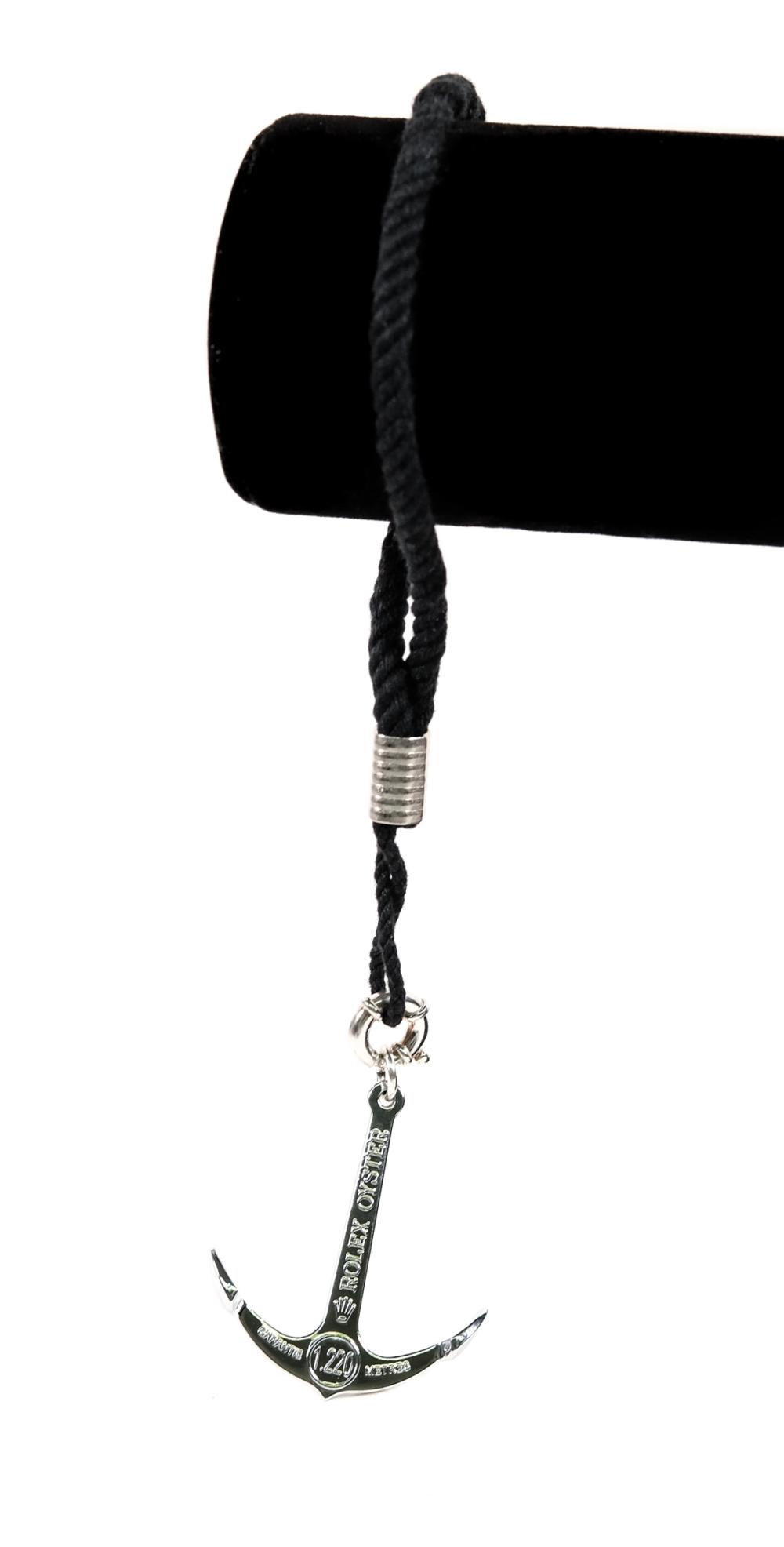 ROLEX OYSTER ANCHOR BLACK ROPE