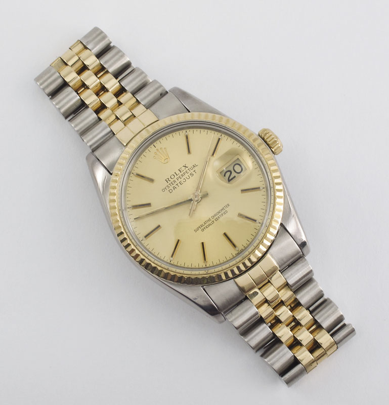 ROLEX OYSTER PERPETUAL TWO TONE