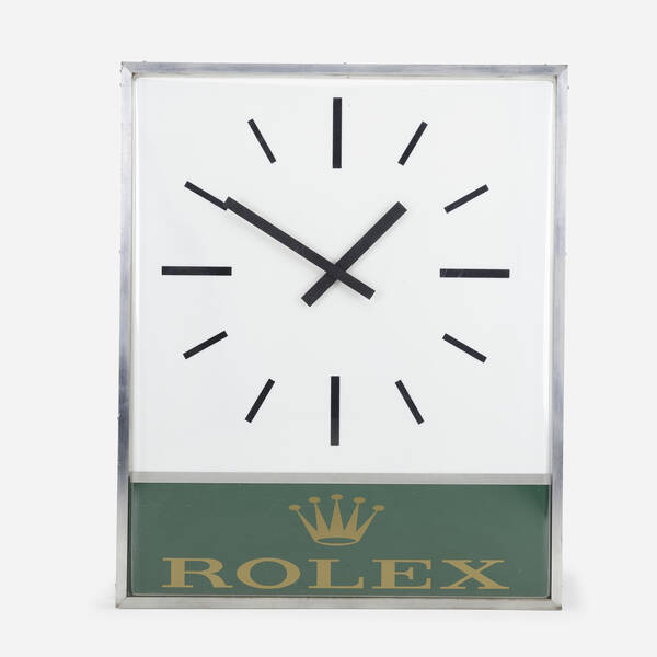 Rolex. Rare advertising clock. c.