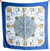 ROLEX SILK SCARF 35 INCHES X 3
