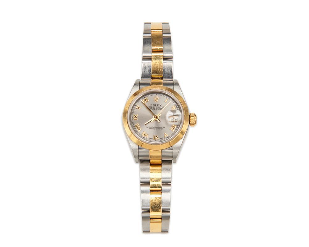ROLEX STAINLESS STEEL AND 18K