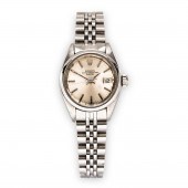 ROLEX STAINLESS STEEL WRISTWAT