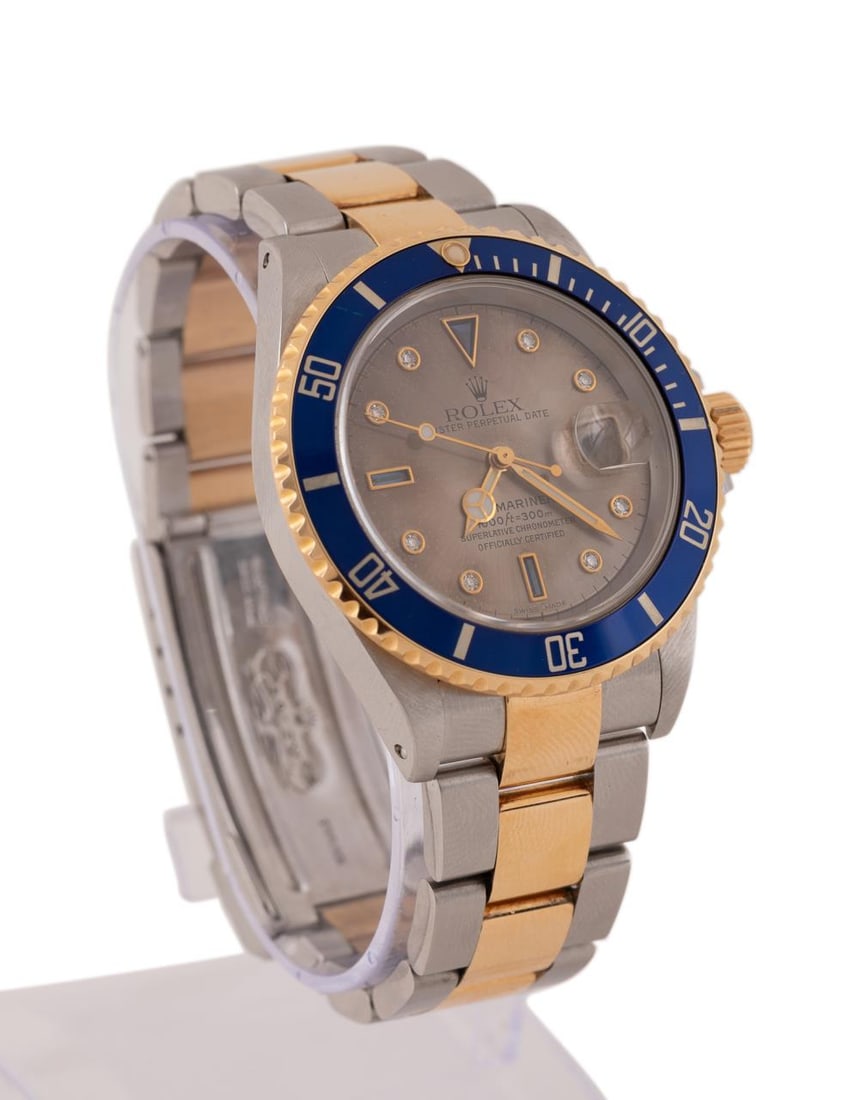 ROLEX SUBMARINER TWO-TONE, SERTI