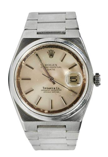 ROLEX, TIFFANY & CO. STAINLESS