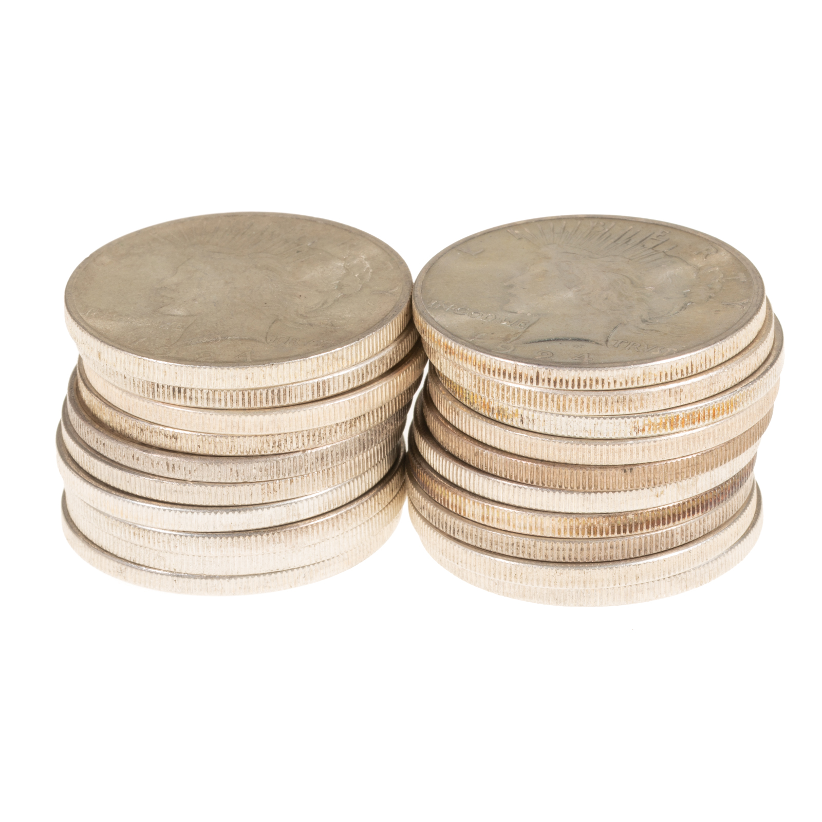 ROLL OF 1924 PEACE DOLLARS