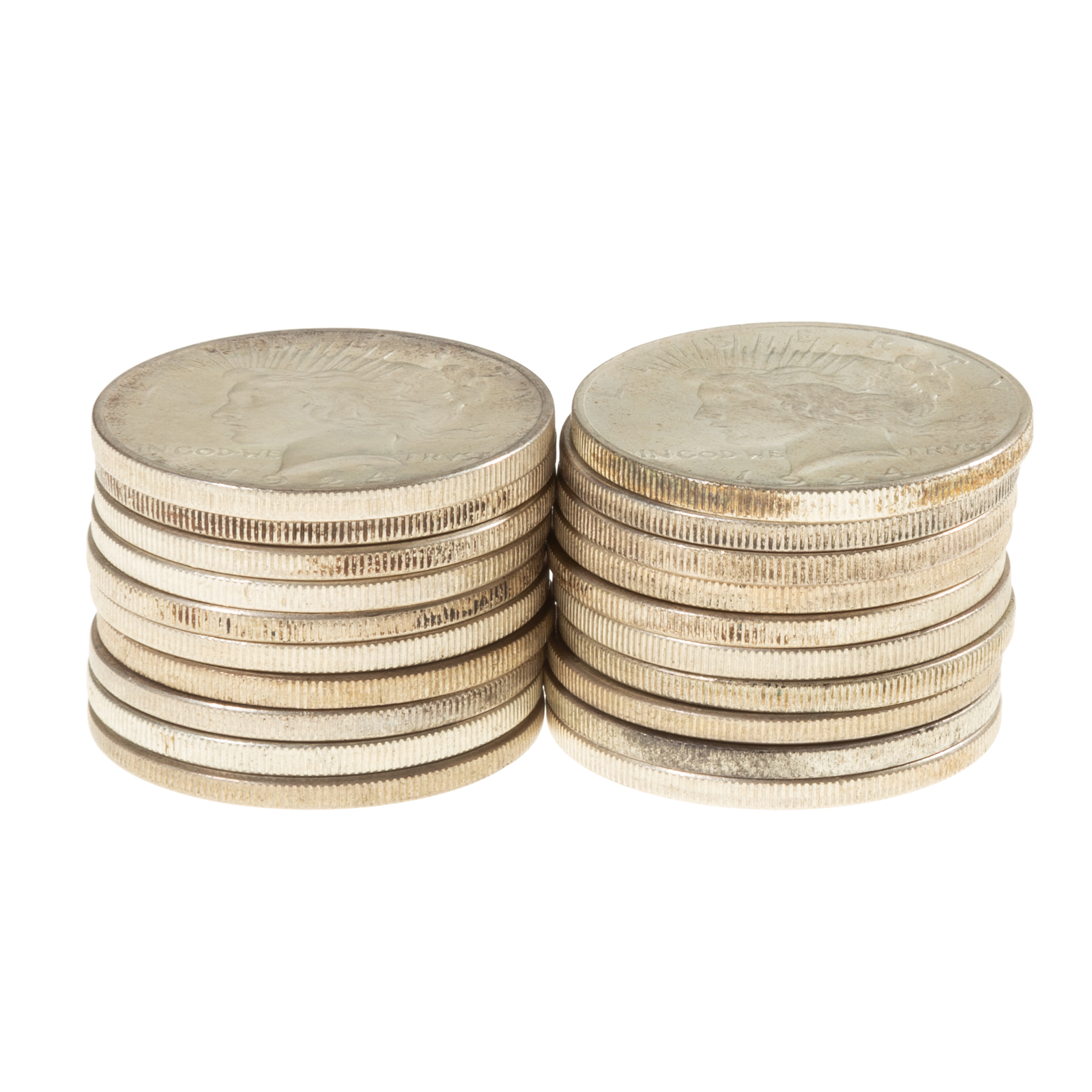 ROLL OF 1924 PEACE DOLLARS