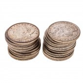 ROLL OF MORGAN SILVER DOLLARS