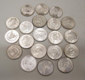 ROLL OF TWENTY 1885 SILVER MOR