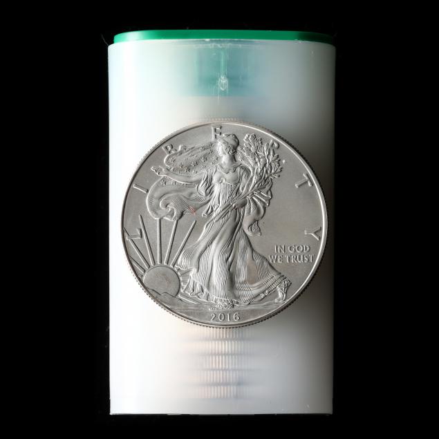 ROLL OF TWENTY (20) 2016 SILVER