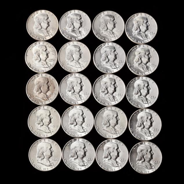 ROLL OF TWENTY (20) BU FRANKLIN